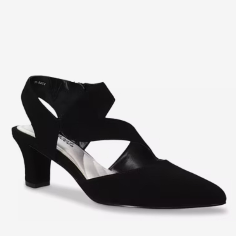 Easy Street Black Women's Heels